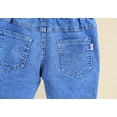 thumbnail image 6 of Krdevn Girls Denim Bottom Pants Flared Trousers for Teenage Stretch Bootcut Jeans Comfortable Daily Wear Outfit,7-8 Years, 6 of 6