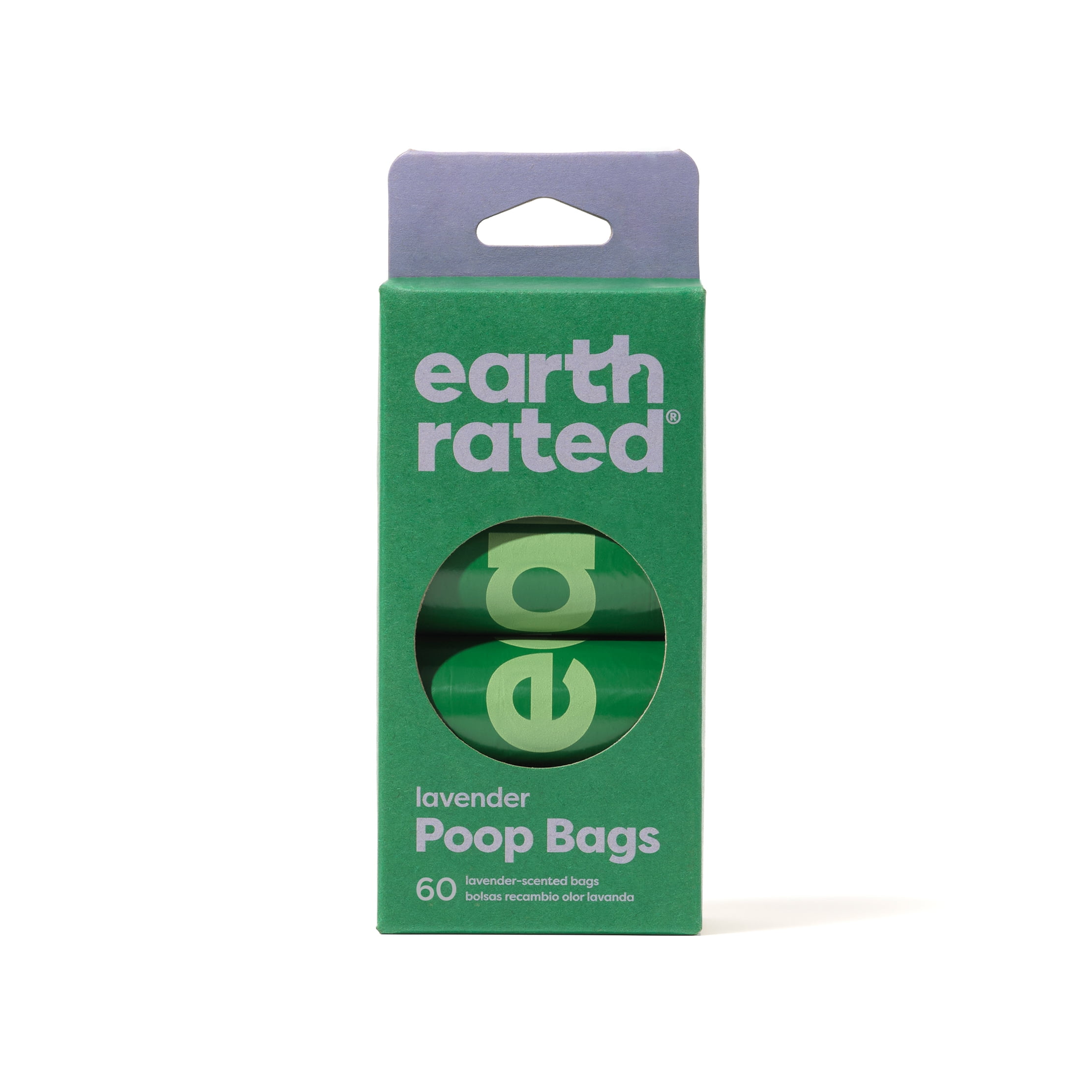 Earth Rated 60 Bags on 4 Rolls - Lavender