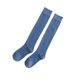 thumbnail image 2 of Jumpingount 1 par de calcetines de algodón hasta la rodilla para mujer, medias largas para fiesta escolar, suministros transpirables para absorber el sudor Medias Azul Jumpingount AP012073-07, 2 of 6