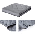 thumbnail image 3 of Weighted Blanket - High Breathability - 48''72'' 15LB - Premium Heavy Blankets - Calm Sleeping for Adult and Kids, Durable Quilts Grey, 48''72'' - 15LB, 3 of 4