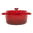 thumbnail image 2 of Cacerola Home Trends de Hierro Fundido Esmaltada con Tapa y Asas 3.8 Litros, 2 of 4