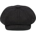thumbnail image 2 of CoCopeaunts Newsboy Hats for Men Winter Hat Vintage Retro Octagonal Newsboy Cap Autumn Winter Artist Painter Beret Hat, 2 of 7