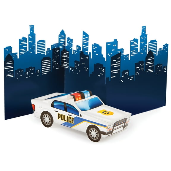 Police Party Centerpiece, 1 pk