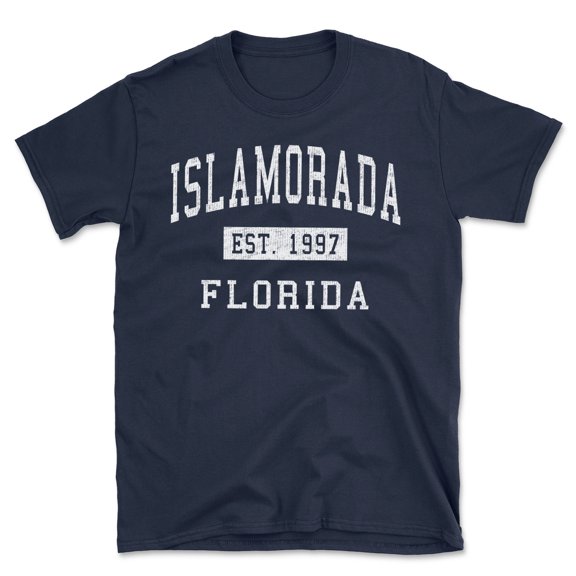 Islamorada Florida Classic Established Men's Cotton T-Shirt
