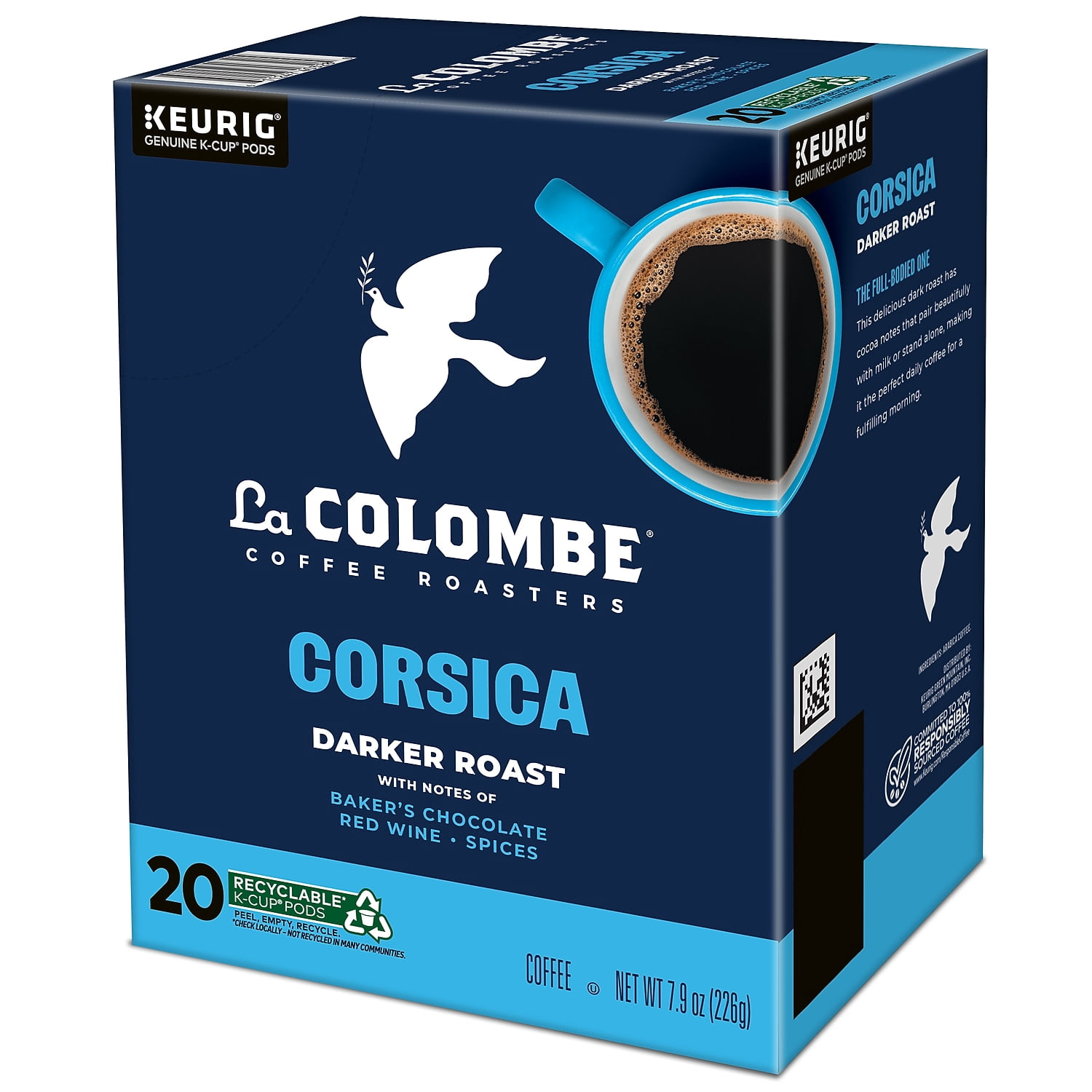 La Colombe® Nizza Medium Roast Coffee Keurig K-Cup Pods, Single Serve, Pack Of 20 Pods