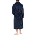 PAVILIA Mens Soft Robe, Plush Fluffy Fleece Bathrobe for Men, Long