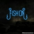 thumbnail image 4 of Glowneon Fish on Neon Sign, Man Cave Decor, Fishing Club Decor, Fishing Lover Gifts, Dad Gifts, 4 of 5