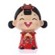 thumbnail image 2 of Tomfeel Boda Muñecas Boda Divertido Banco de Dinero de resina Ornamento Boda China Regalo Rojo Caja Tomshoo Adornos, 2 of 5