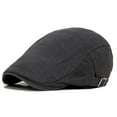 thumbnail image 2 of Walbest Mens Classic Peaked Cap Cabbie Newsboy Gatsby Cotton Flat Ivy Painter Baker Beret Cap, 2 of 7