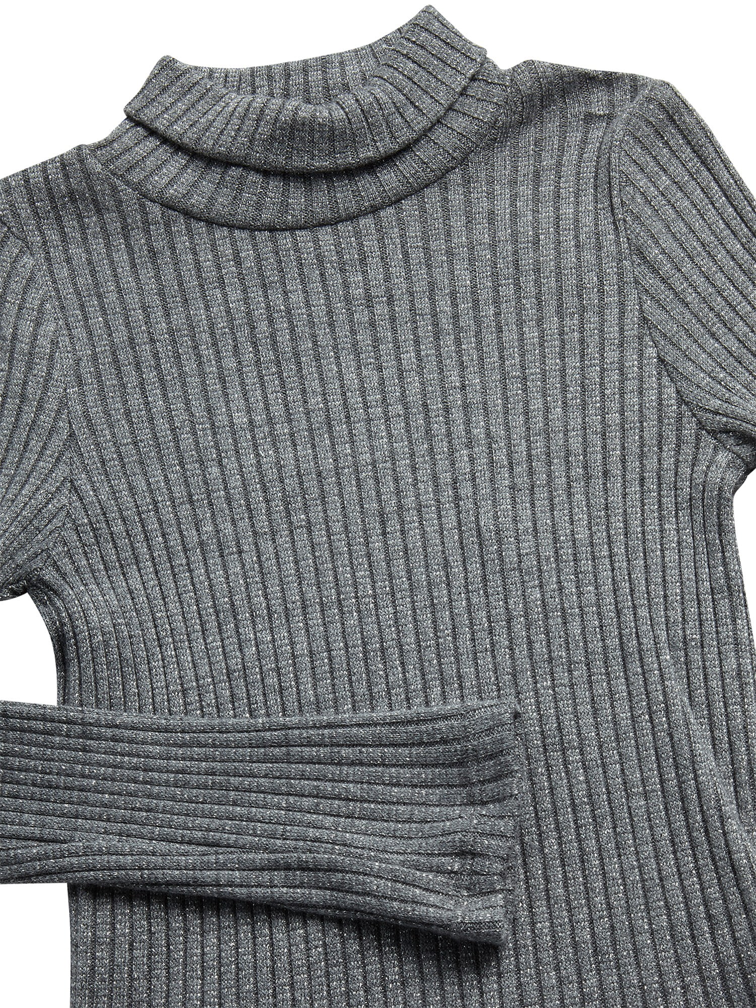 Jessica Simpson Girls' Turtleneck and Velour Dress Set, 2-Piece, Sizes 4-8