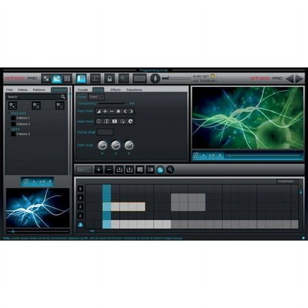 American DJ Led Master All-In-1 Media Solution Software For Klingnet Fixtures