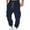 Navy-04, variant on LIBRCLO Mens Sweatpants with Pockets Workout Fitness Comfortable Jogger Pants Running Sweatpants Elastic Bottom for Fall Clothes