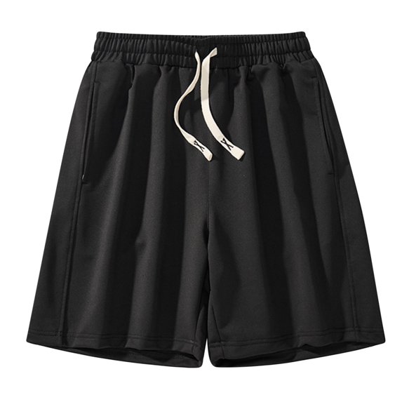 Ausyst Mens Shorts Summer Clearance Men's Loose Straight Beach Medium Comfortable Pants Casual Sports Five Point Pants Workout Shorts Men
