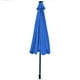 thumbnail image 4 of Sombrilla para Patio Costway con Luz LED Solar de 10 Pies Ajuste de Inclinación Color Azul, 4 of 4