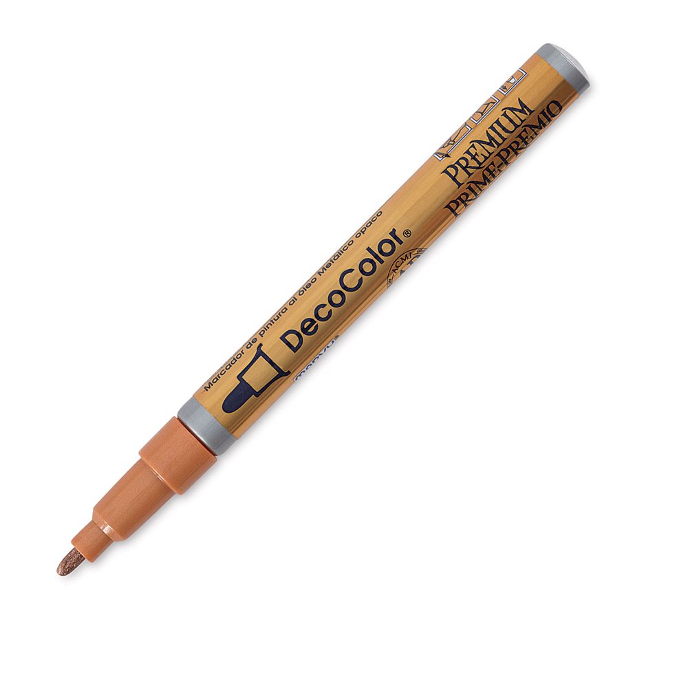 DecoColor Premium Paint Marker Copper, Bullet Tip, 2 mm