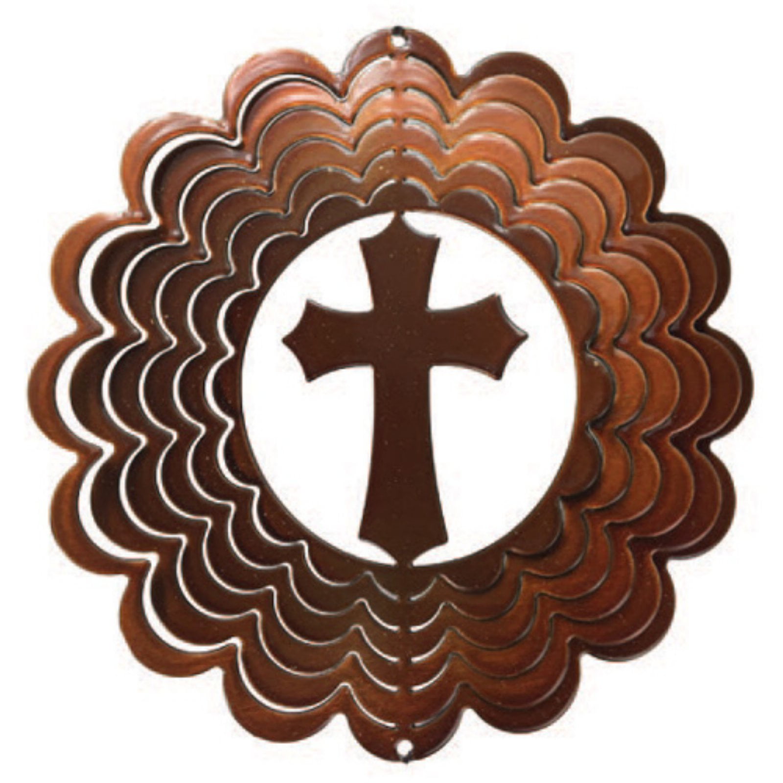 Next Innovations 6 in. Copper Cross Wind Spinner by Next Innovations