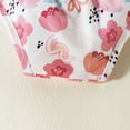 thumbnail image 4 of Gerichy Toddler Girl Swimsuit,Girls Bathing Suit Girls' Beach Sport Wrap Around Bikini 3-Piece Swimsuit Bathing Suits Set with Beach Skirt, 4 of 9