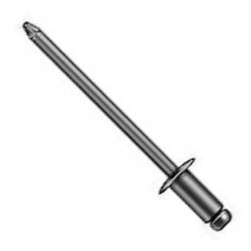 Aluminum Blind Rivet, 3/16'' Dia., for .251"-.375" Thick - (Pack of 100)