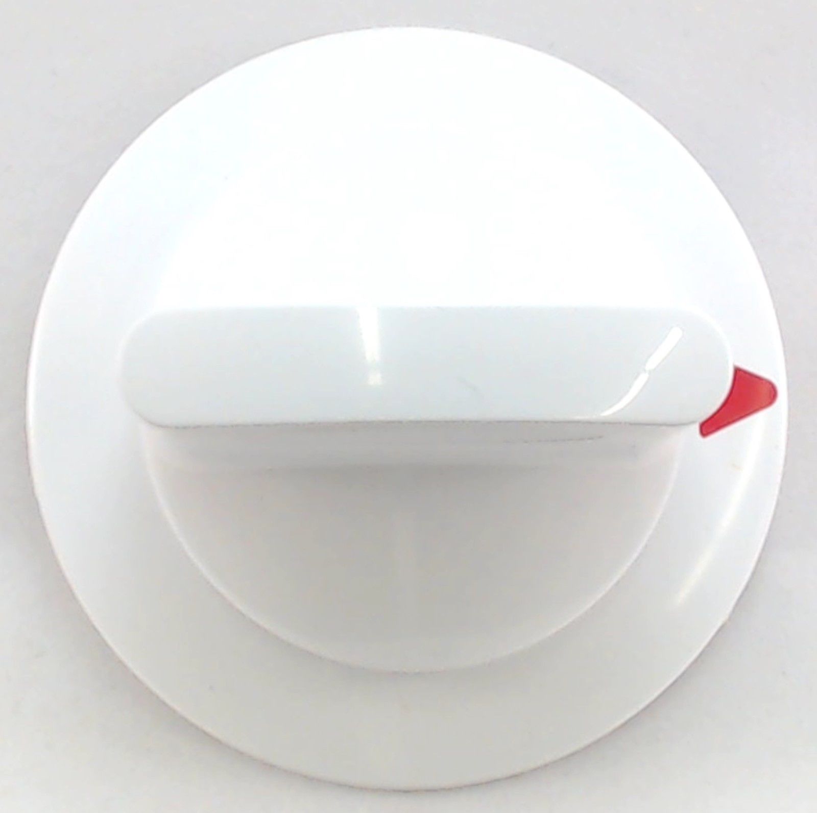 WE1X1263, White Dryer Timer Knob replaces GE, Hotpoint