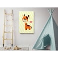 thumbnail image 2 of Awkward Styles Friends Forever Canvas Wall Art Giraffe Illustration Kids Room Wall Art Baby Room Art Funny Decor for Kids Animals Picture Newborn Baby Room Wall Decor Safari Wallpapers Made in USA, 2 of 7