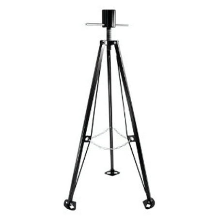 Camco Eaz-Lift King Pin RV Tripod Fifth Wheel Stabilizer - Steel, Black (48855)