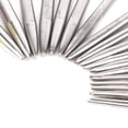 thumbnail image 2 of 10 Pairs of 36cm Long Stainless Steel Straight Single Pointed Knitting Needles Crochet Hooks - 2.0mm to 7.0mm (Silver), 2 of 6