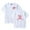 White, variant on Natanael Cano CT Men's and women's fashionable round neck short sleeved T-shirt top