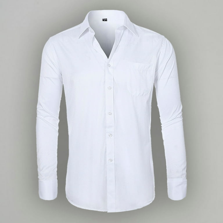 Godathe Camisas Para Hombres Camisa De Cuadros Para Hombre Fashion Shirt White 5XL Walmart