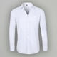 thumbnail image 5 of Camisas Para Hombre Manga Larga Camisa de vestir para hombre, ajuste regular, ultra libre de arrugas, cuello flexible, elástico (White, XL), 5 of 6