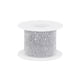 thumbnail image 1 of Guardurnaity Cadena de eslabones de diamantes de imitación, joyería artesanal, collares, cadenas de copa, recorte brillante colorido, suministros de Accesorios de disfraces Blanco plateado Guardurnaity AP012345-04, 1 of 6