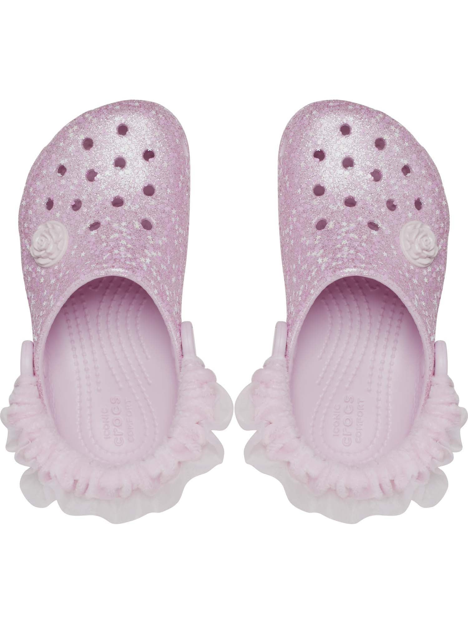 Crocs Kids Classic Glitter Clog