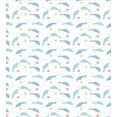 thumbnail image 3 of Ambesonne Dolphin Duvet Cover Sets, Playful Big Fish with Balls, 2-King, Multicolor, 3 of 7