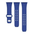 thumbnail image 4 of Florida Engraved Silicone Unisex Watch Band for Apple Watch - 42/44/45/49mm(46mm Series 10/11) Blue by Affinity Bands, 4 of 4