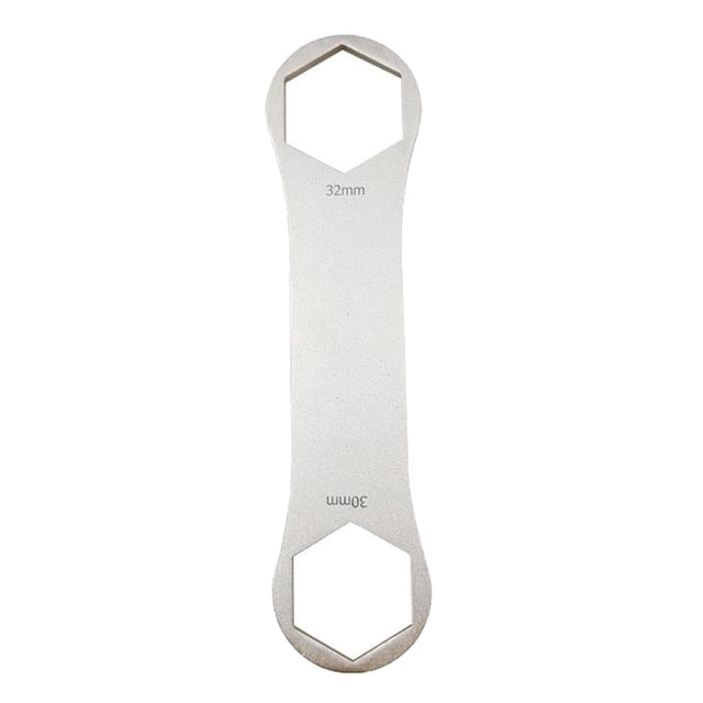 Llave de bicicleta , llave de horquilla delantera, herramientas de repación, piezas de doble cabeza pa XCR / / XCM -26MM 27-28MM 30-32M 30-32 mm Baoblaze Llave de horquilla de bicicleta