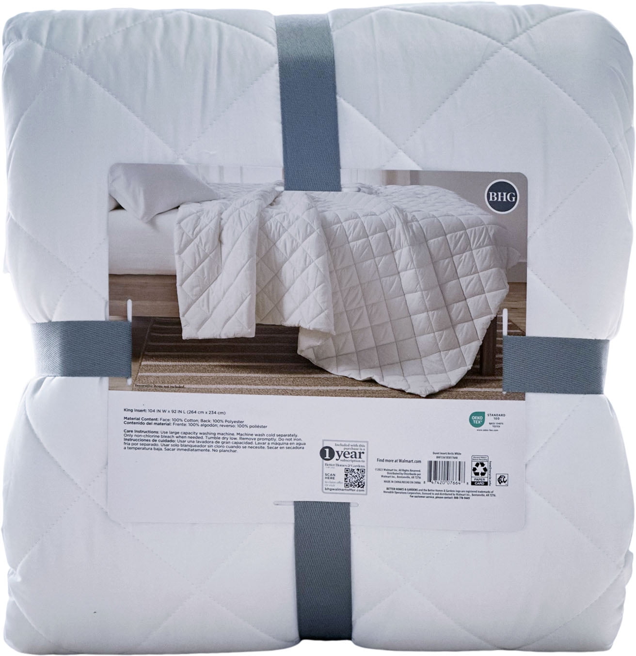 Better Homes & Gardens Duvet Insert King 104”x92” All Season