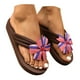 thumbnail image 3 of MKLEKYY Sandalias Ortopédicas para Mujer, Zapatos de Playa, Zapatillas para Mujer, Sandalias Planas para Vacaciones En La Playa 484, 3 of 5