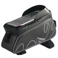 thumbnail image 2 of SPRING PARK Waterproof Bike Bicycle Mobile Phone Holder Bag Front Tube Phone Pouch Frame Pannier, 2 of 7