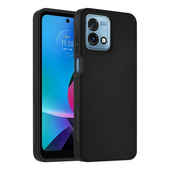 For Motorola Moto G Stylus 5G 2023 Impact Dual Layer Protective Shockproof Hybrid Case Cover Black