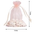 thumbnail image 2 of BalsaCircle 10 Pieces 5" x 7" Organza Favor Bags Party Favors Jewelry Pouch Candy Gift, 2 of 4