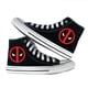 thumbnail image 1 of Marvel Deadpool zapatos de lona moda Harajuku Anime Casual adolescente deportes zapatos altos lindos dibujos animados niños niñas zapatos0243 Deng Xun unisex, 1 of 2