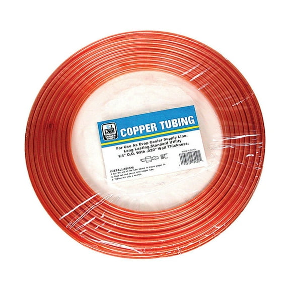 1 PC Dial 1/4 in. H Orange Plastic Copper Tube