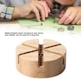 thumbnail image 3 of Band Watch Band Titulaire Circulaire Hêtre Montre Sangle Fixation Stand Horloger Outil de Réparation, 3 of 8