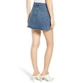 thumbnail image 2 of Hudson Womens The Viper Mini Skirt, Blue, 27, 2 of 3