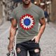 thumbnail image 1 of Tops para hombre, blusas y camisas de manga corta con cuello redondo para hombre, jersey informal de moda con estampado para hombre, camiseta de manga corta con cuello redondo, blusa de poliéster para, 1 of 5