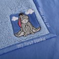 thumbnail image 2 of Disney Winnie the Pooh My First Blankie Sherpa Blanket, Blue, 2 of 8