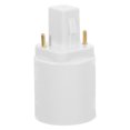 thumbnail image 2 of KAKOWELY light bulb sockets G24d To E27 Adapter Heat Resistant Fire Resistant Converts 2-Pin Based Fixture To E27 Standard Screw-In Socket For Led Bulbs Light Fixtures, 2 of 4