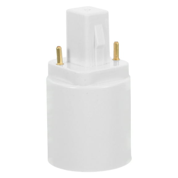 PBPBOX Lamp Adapter Holder White Socket Conversion for Office 1Pack