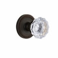 thumbnail image 6 of Grandeur Fontainebleau Crystal Door Knob with Newport Plate, 6 of 7