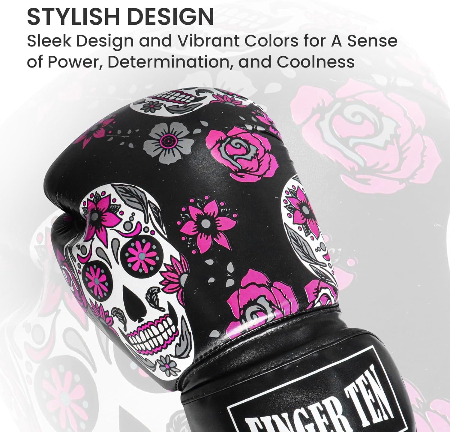 Pro Women's MMA Boxing Gloves 8-14 oz Leather Kick boxing & Heavy Bag Training Gloves for Sparring Punching