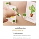 thumbnail image 5 of Mini Cactus Imán para Nevera Etiqueta Magnética para Mensaje Hebilla Fija Accesorios Decorativos Magnéticos Naranja, 5 of 5
